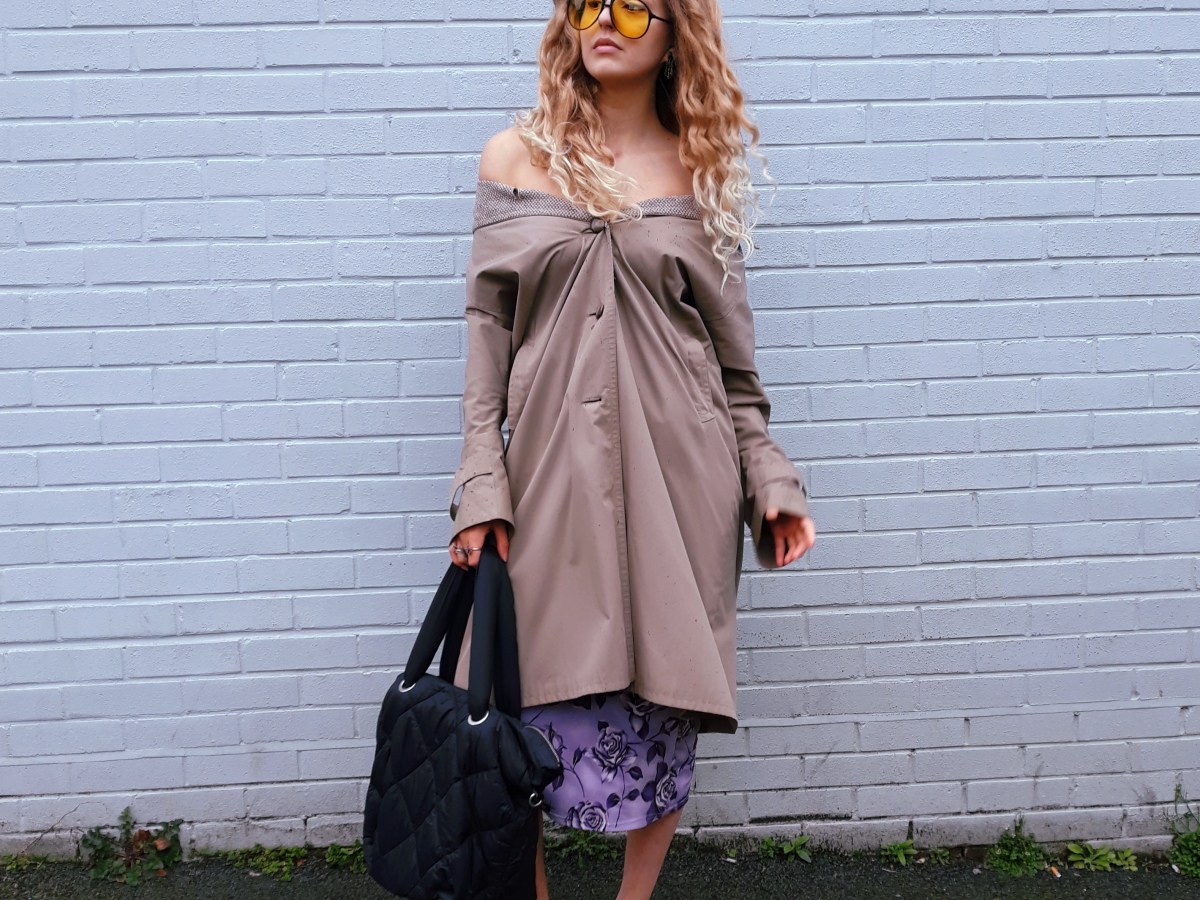 A thrifty, vintage spring-clean-out-fit